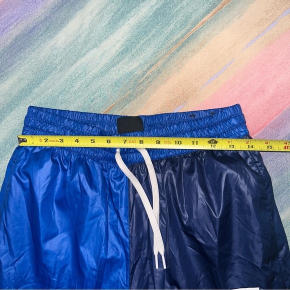 Nike Sportswear NSW Women's S Woven Plaid track Pants Blue void / Game royal - Picture 7 of 9